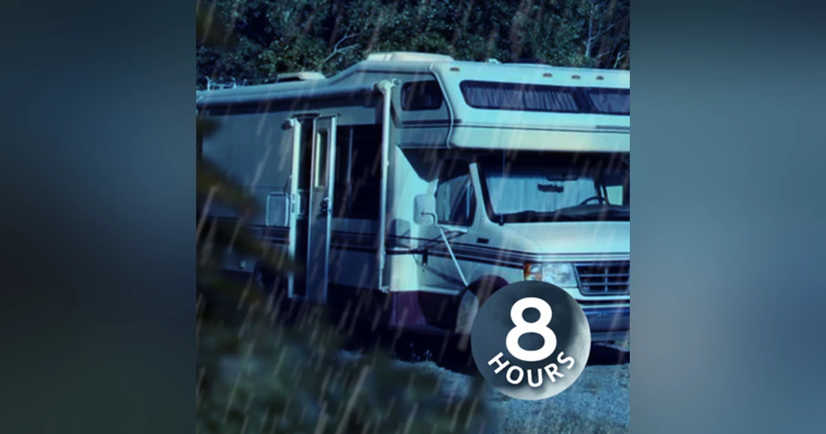 Rain on RV 8 Hours | Sleep Sounds White Noise