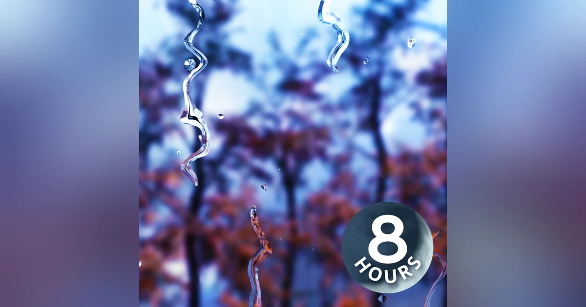 Bruit blanc de pluie pour dormir ou étudier (8 heures)
