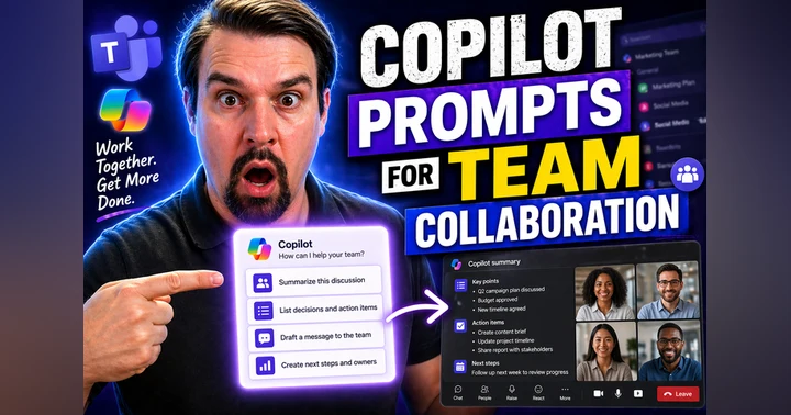 image for Copilot Prompts for Team Collaboration