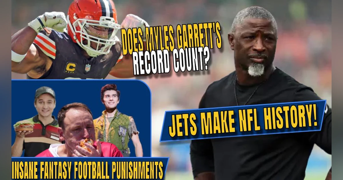 We Saw NFL History | Does Garrett’s Record Count? | Brutal Fantasy Football Punishments