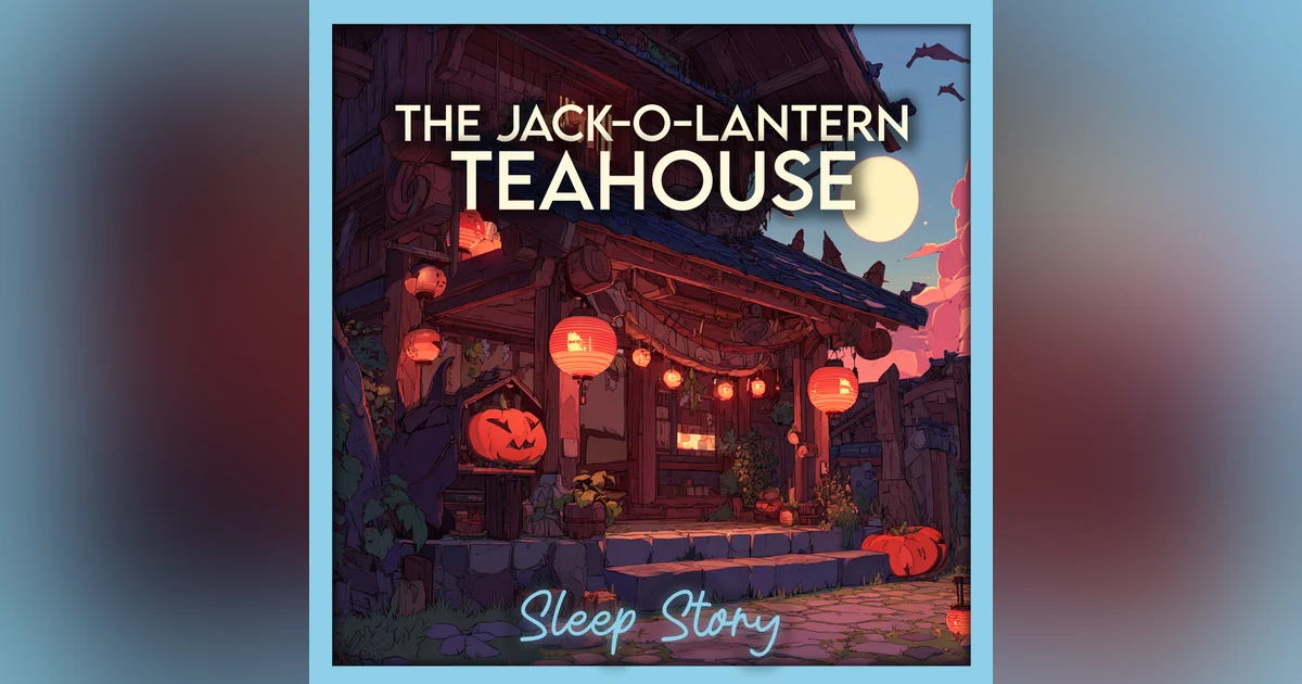 The Jack-O-Lantern Teahouse | Cozy Autumn Sleep Story for Adults, Relaxing Bedtime Story for Grown Ups, Deep Sleep & Stress Relief