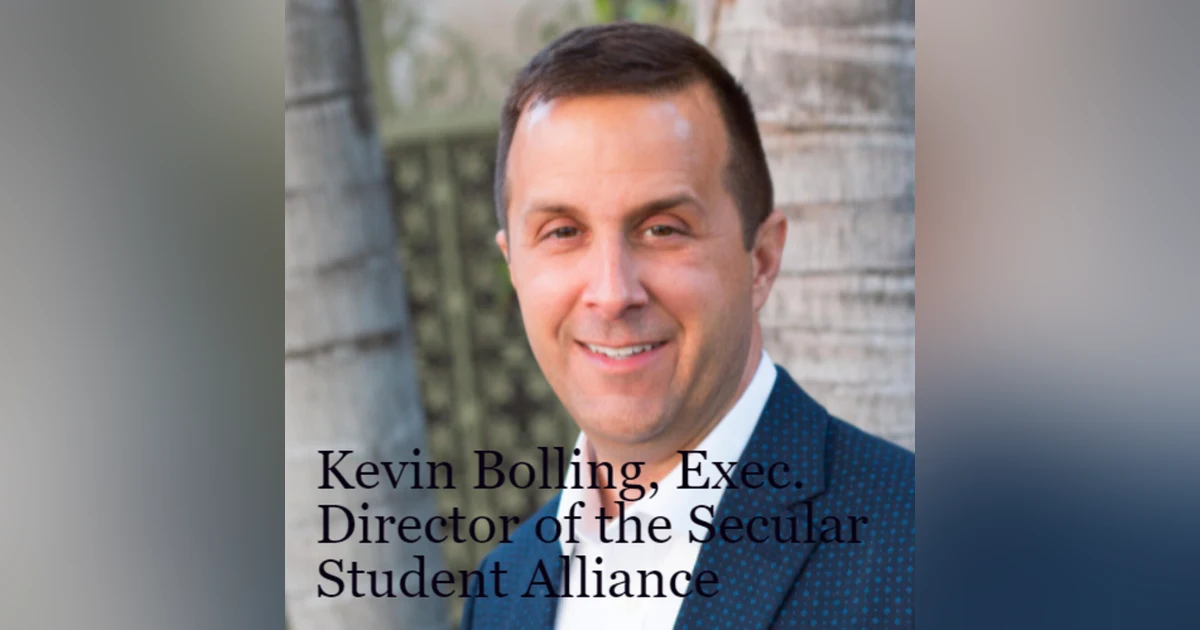 Normalizing the Nonreligious with Kevin Bolling, Exec. Director of the Secular Student Alliance