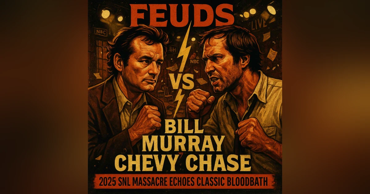"SNL's 2025 Cast Massacre Echoes the Night Chevy Chase and Bill Murray Nearly Killed Each Other"