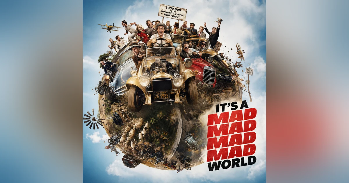Jay Movie Talk Ep.371- It's A Mad Mad Mad Mad World-Chasing The Money