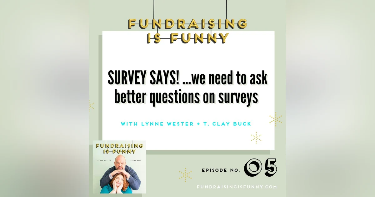 SURVEY SAYS! ...we need to ask better questions on surveys ✅❎