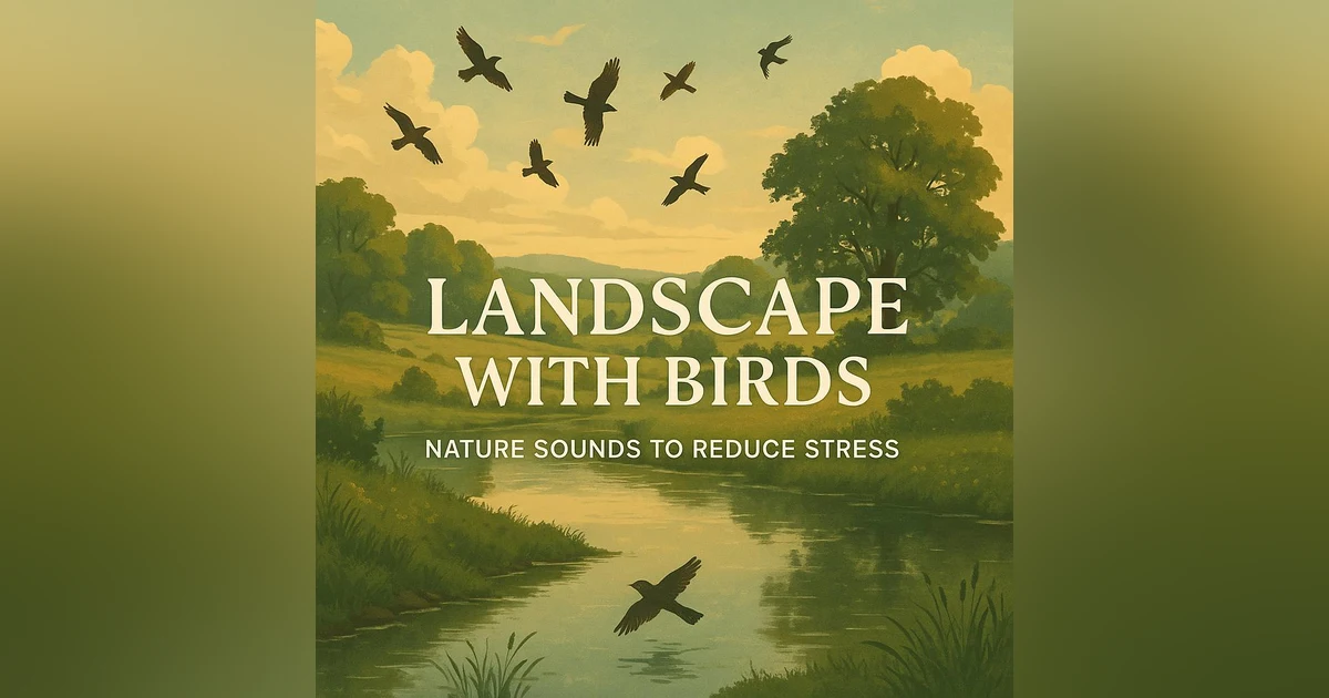 Landscape with Birds | Nature Sounds to Reduce Stress