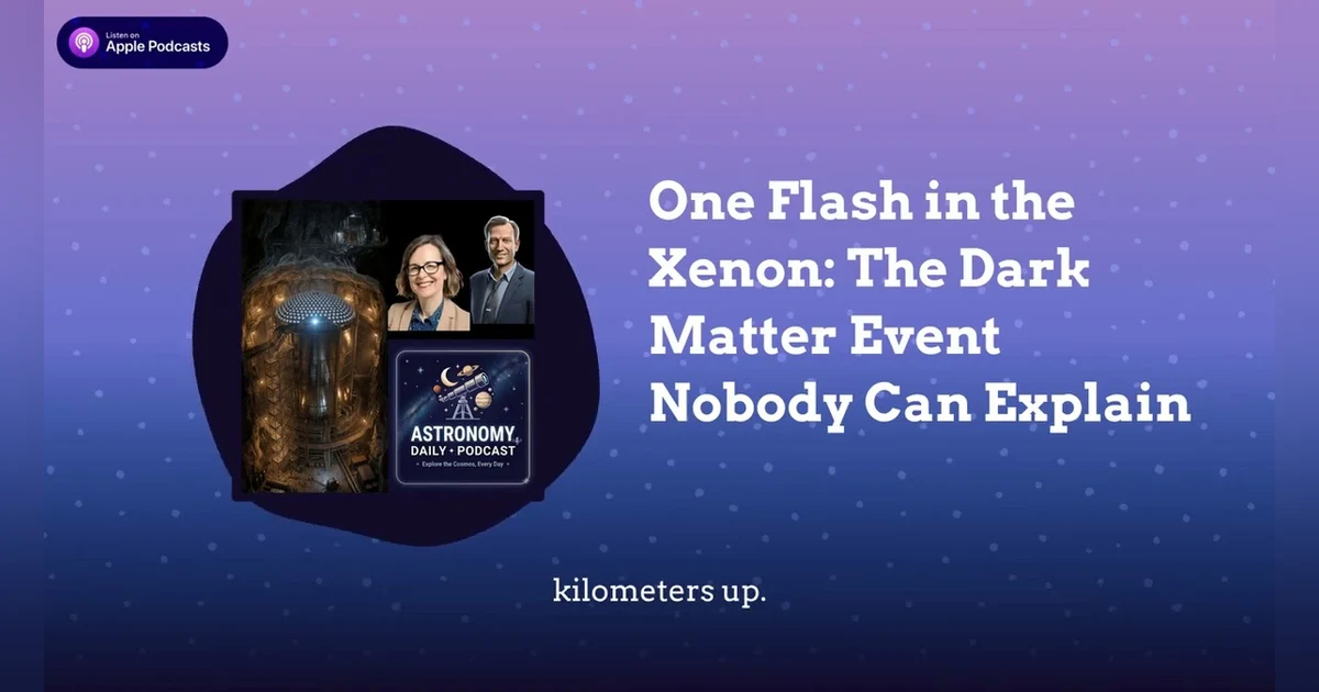 One Flash in the Xenon: The Dark Matter Event Nobody Can Explain