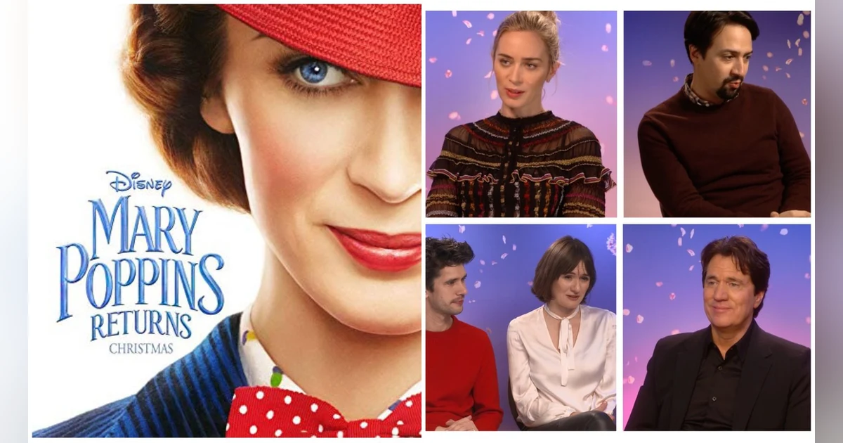 128:Emily Blunt, Lin-Manuel Miranda, Emily Mortimer, Ben Whishaw,Rob Marshall 'Mary Poppins Returns'