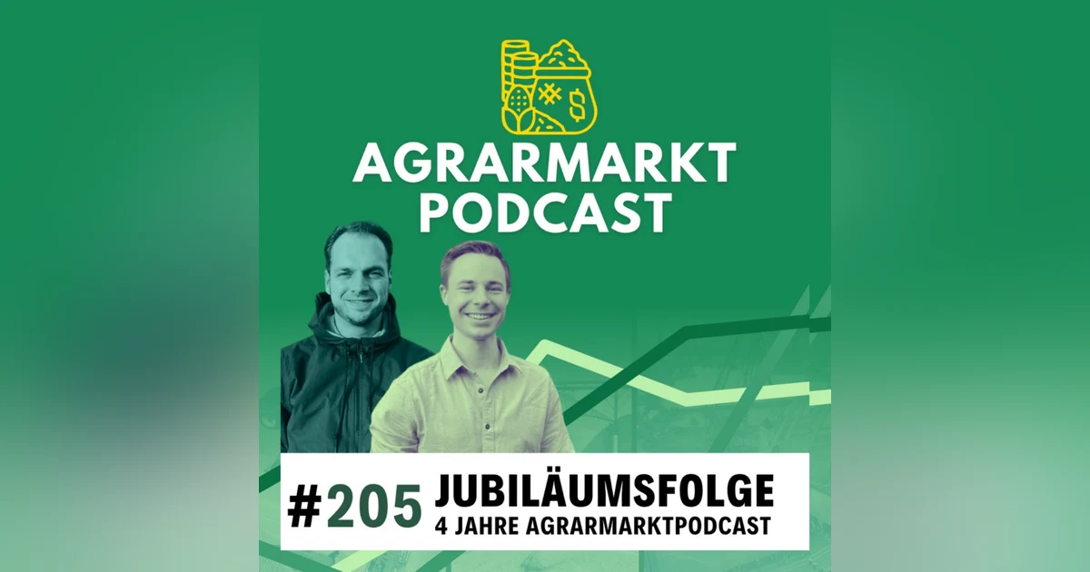 #205 🥳 4 Jahre Agrarmarktpodcast, US-Zinsmanipulation & Fabians Preisprognosen für 2027