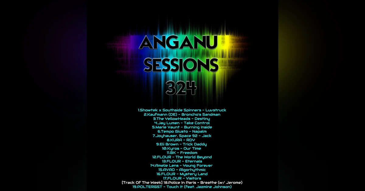 ANGANU SESSIONS #324 Track Of The Week - Police In Paris - Breathe (w/ Jerome)