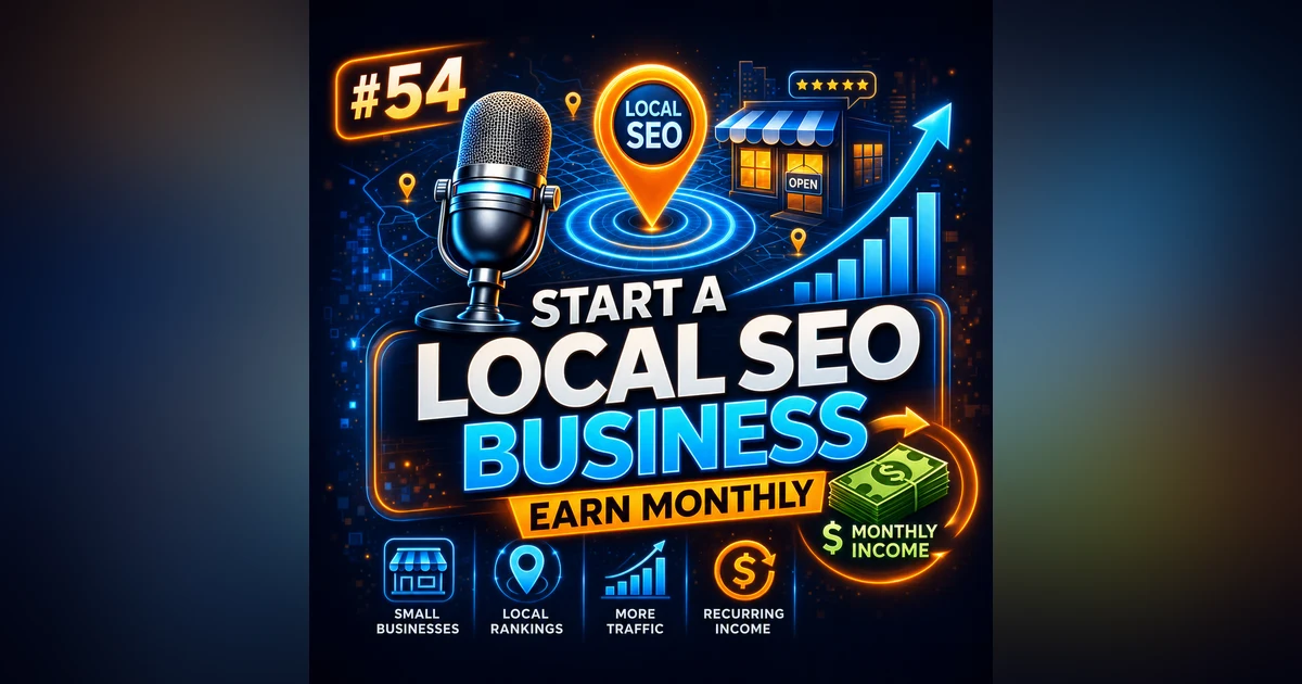 #54 Start a Local SEO Business & Earn Monthly from Small Businesses