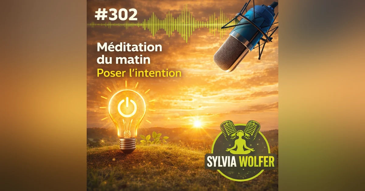 #302 Meditation du Matin pour poser son Intention (Sylvia Wolfer)