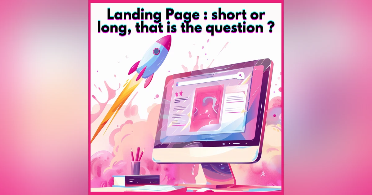 #3. The Landing Page : short or long, that is the question ?