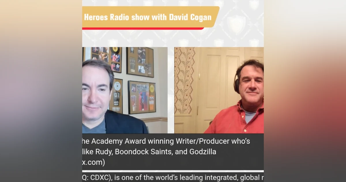 Robert Fried, CEO ChromaDex, Academy Award winning Producer Rudy and Godzilla