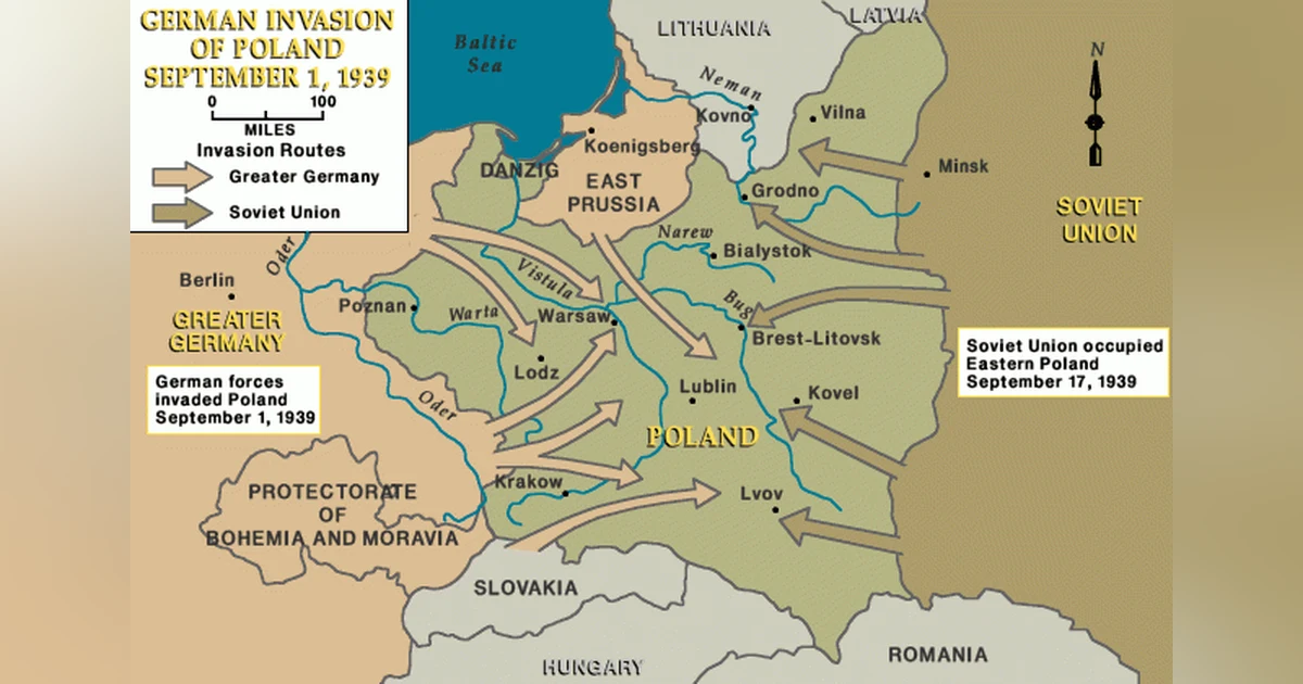 BEST OF (#64 of 518) THE KATYN FOREST MASSACRE (PT 1): SEPT 1-13, 1939 POLAND SEIZED BY GERMANY AND RUSSIA