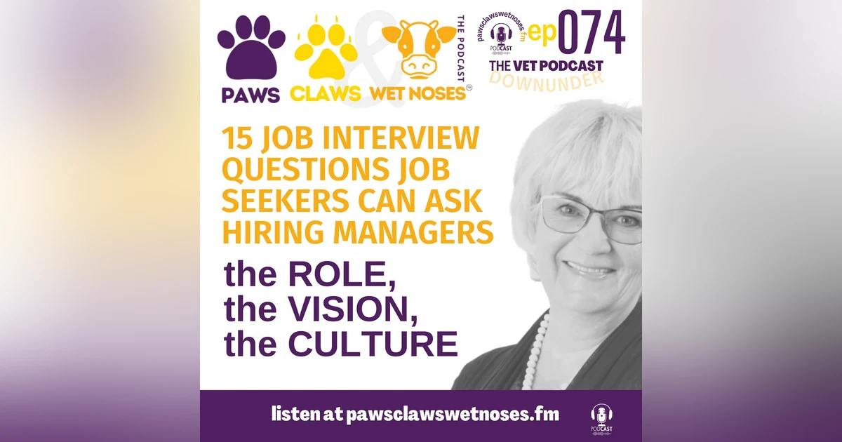 15 Job Interview Questions Job Seekers Can Ask Vet Clinic Interviewers