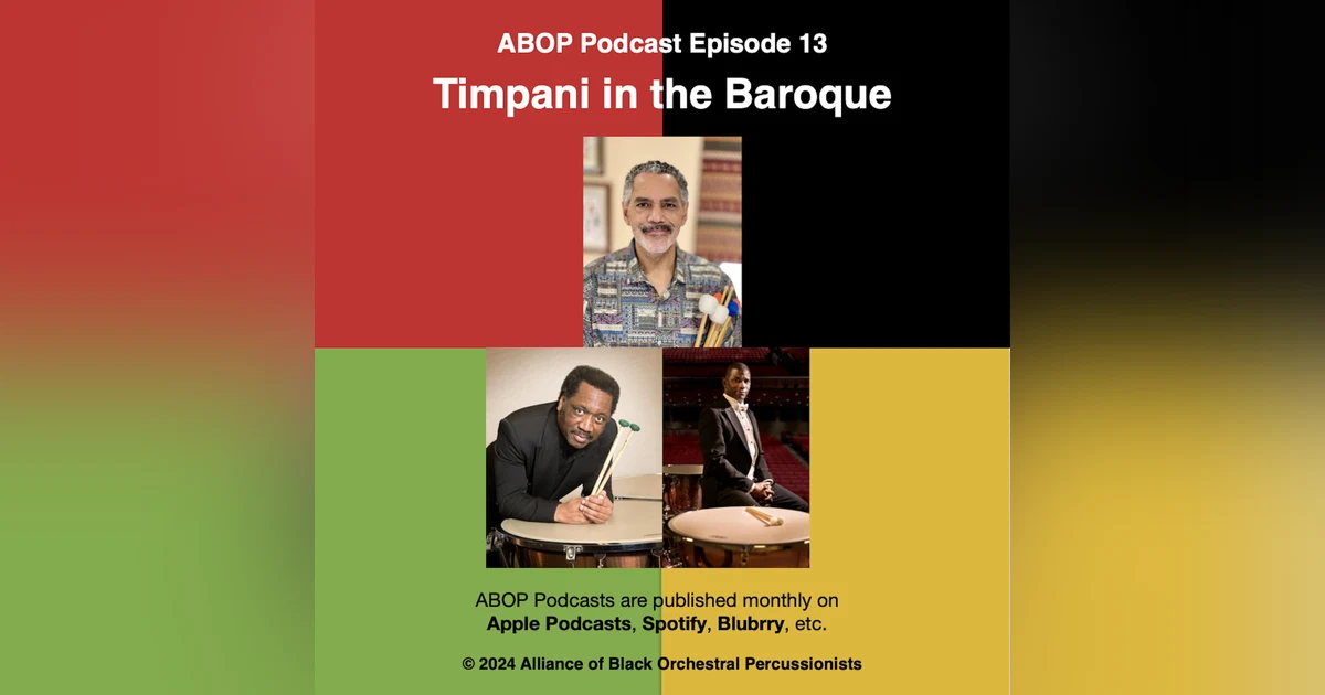 13. Timpani in the Baroque