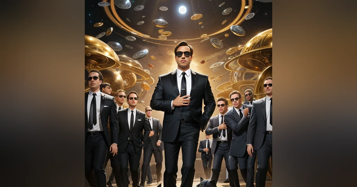 Bob vs. The Men in Black: A Cosmic Comedy