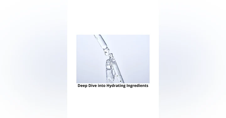 image for The Ultimate Guide to Hydrating Skincare Ingredients: Glycerin, Hyaluronic Acid, and Skin Barrier Science
