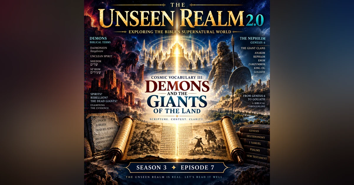 The Unseen Realm 2.0 | Cosmic Vocabulary III: Demons and the Giants of the Land