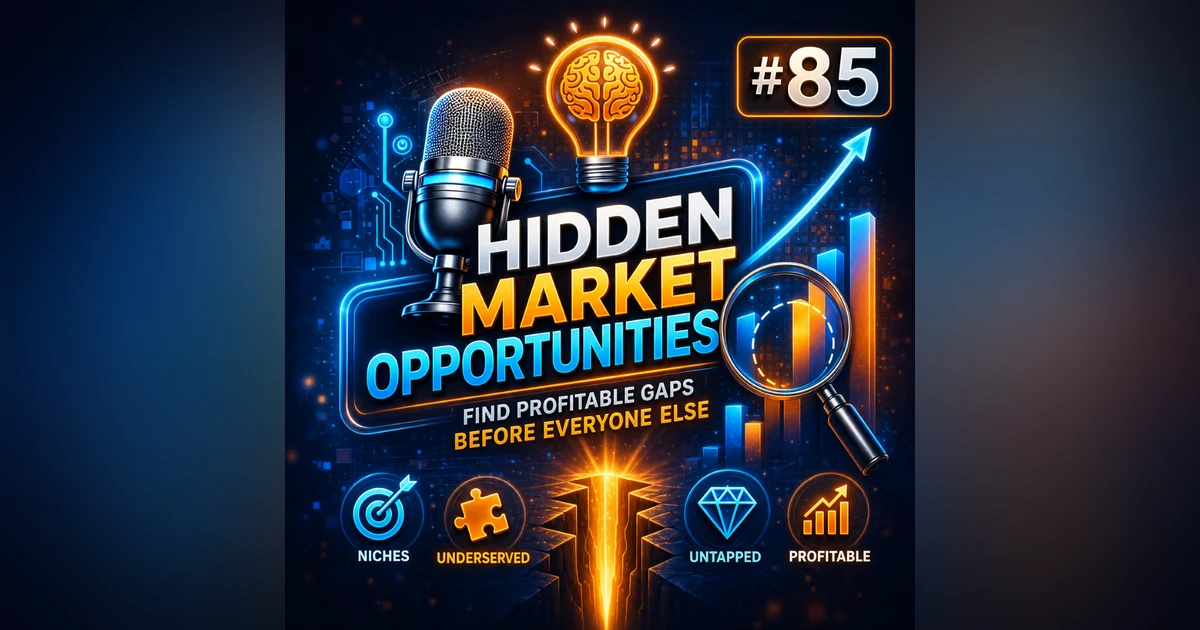 #85 Hidden Market Opportunities – Find Profitable Gaps Before Everyone Else