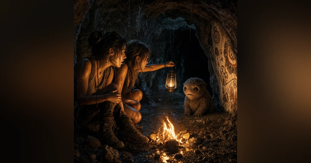 Caves - Lovers Trapped by Flesh-Eating Creatures in the Dark