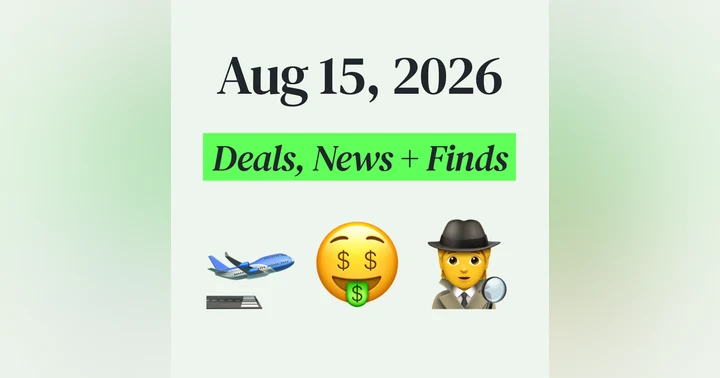image for 💰 My Top Picks, Recommendation & More (8/15/26)