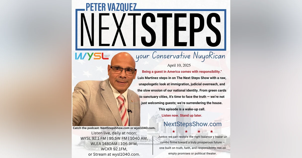 Next Steps Show April 10, 2025