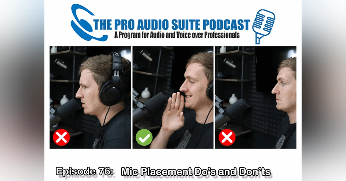 Mic Placement, how to get it right