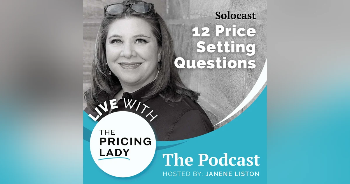 12 Questions to Ask Yourself When Price Setting