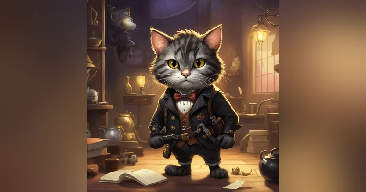 Purrfectly Hilarious Heist: The Chronicles of Charlie Whiskers