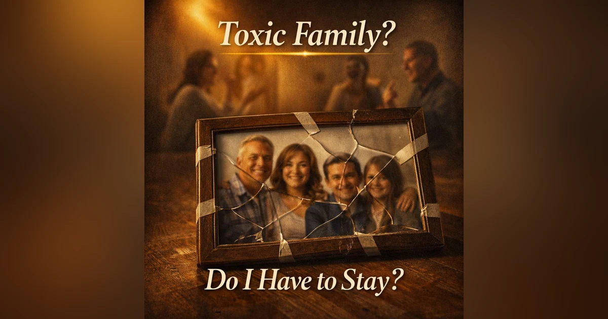 Do I Have To Stay Close To Toxic Family?