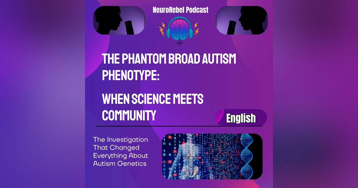 The Phantom Broad Autism Phenotype: When Science Meets Community - NeuroRebel Podcast
