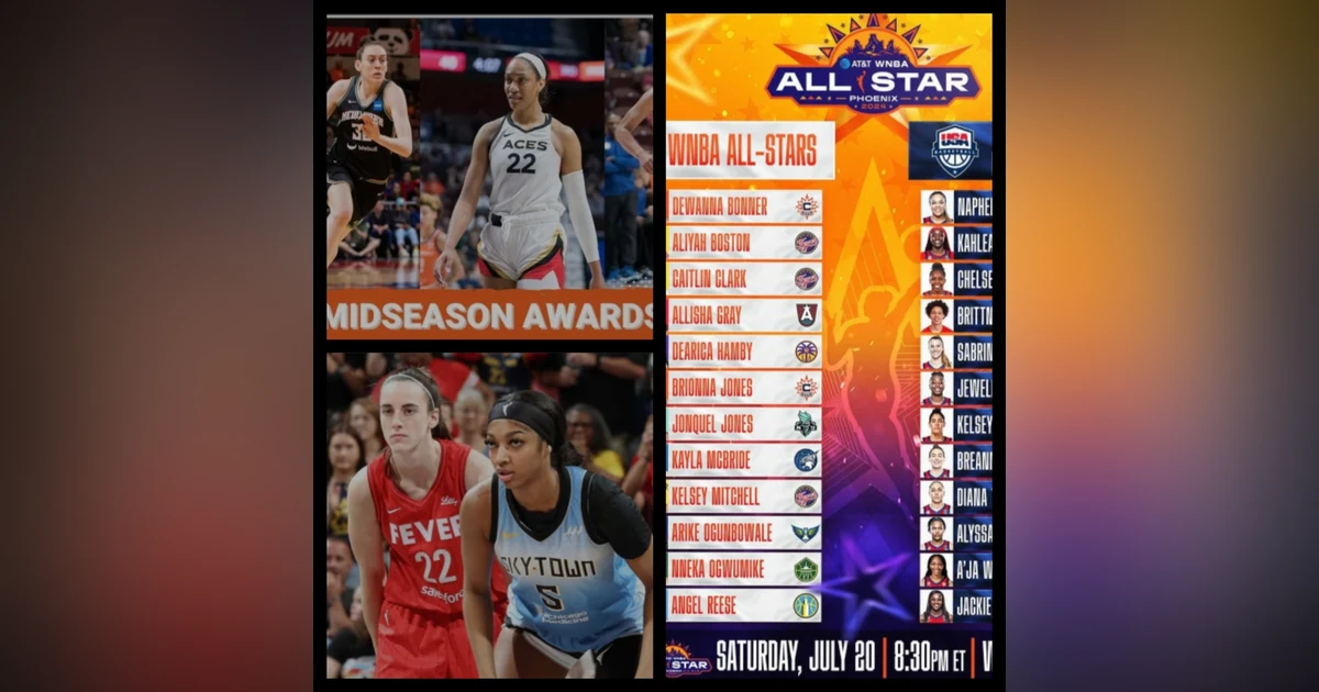 2024 WNBA Midseason Awards / All Star Selections