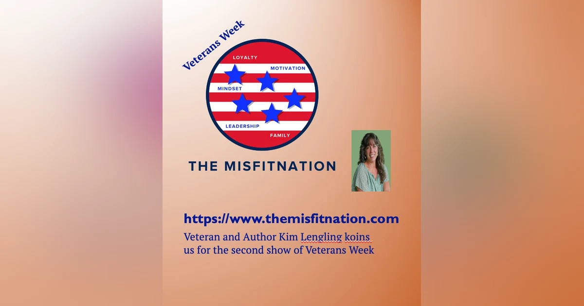 Air Force Veteran, Author, Podcast Host and Advocate Kim Lengling
