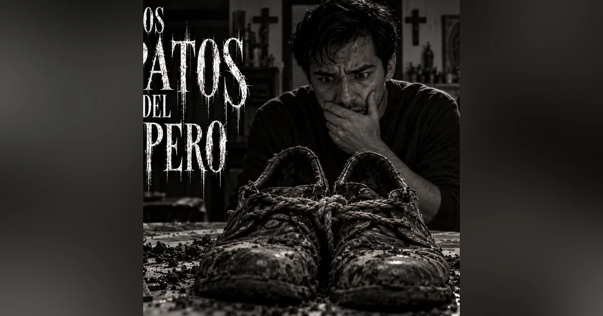 MI SUEGRA HIZO UN TRABAJO CON MIS ZAPATOS PARA QUE NO ME FUERA…