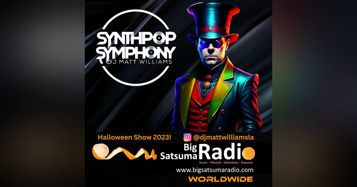Synthpop Symphony 200 Halloween Show! Synthwave Electropop Italo Disco 80's New Wave and Roberts Spook kNights Like This.