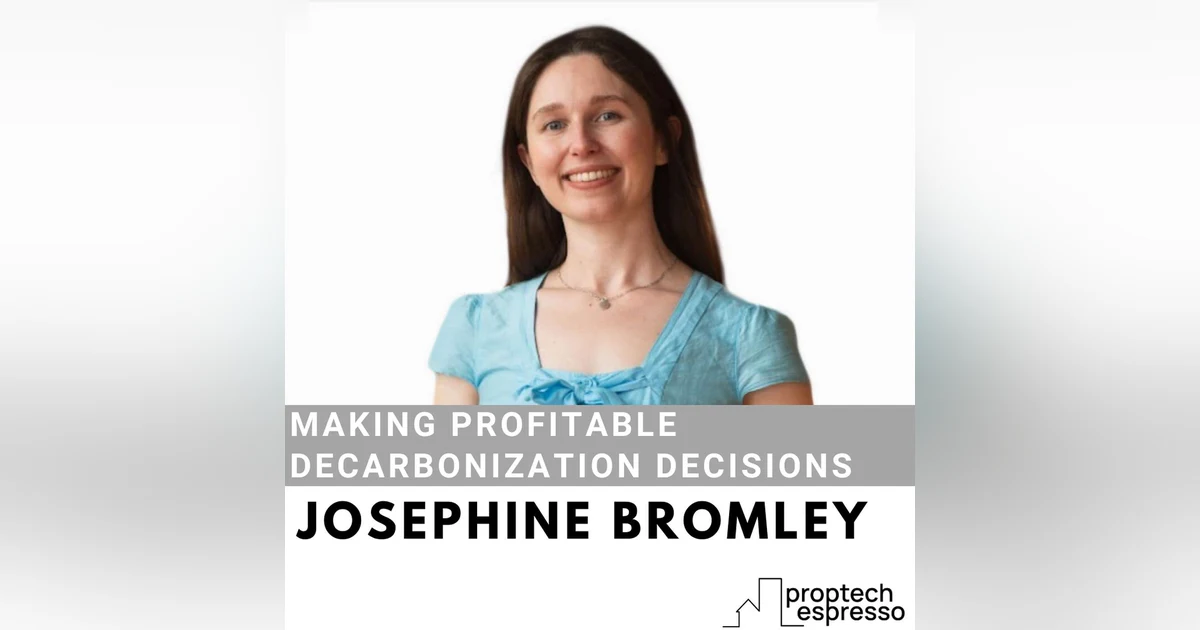 Josephine Bromley - Making Profitable Decarbonization Decisions