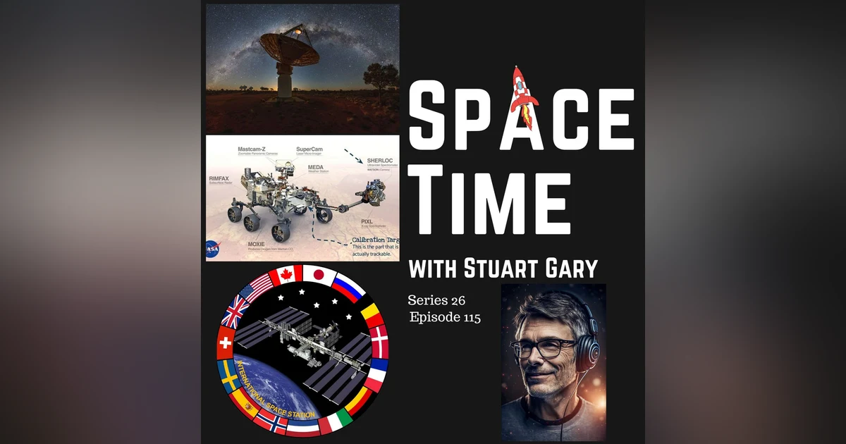 Cosmic ribbon // Search for Martian life // Space Station fires up its thrusters - S26E115