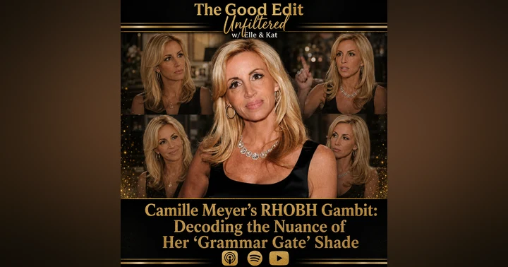image for Camille Meyer's RHOBH Gambit: Decoding the Nuance of Her 'Grammar Gate' Shade