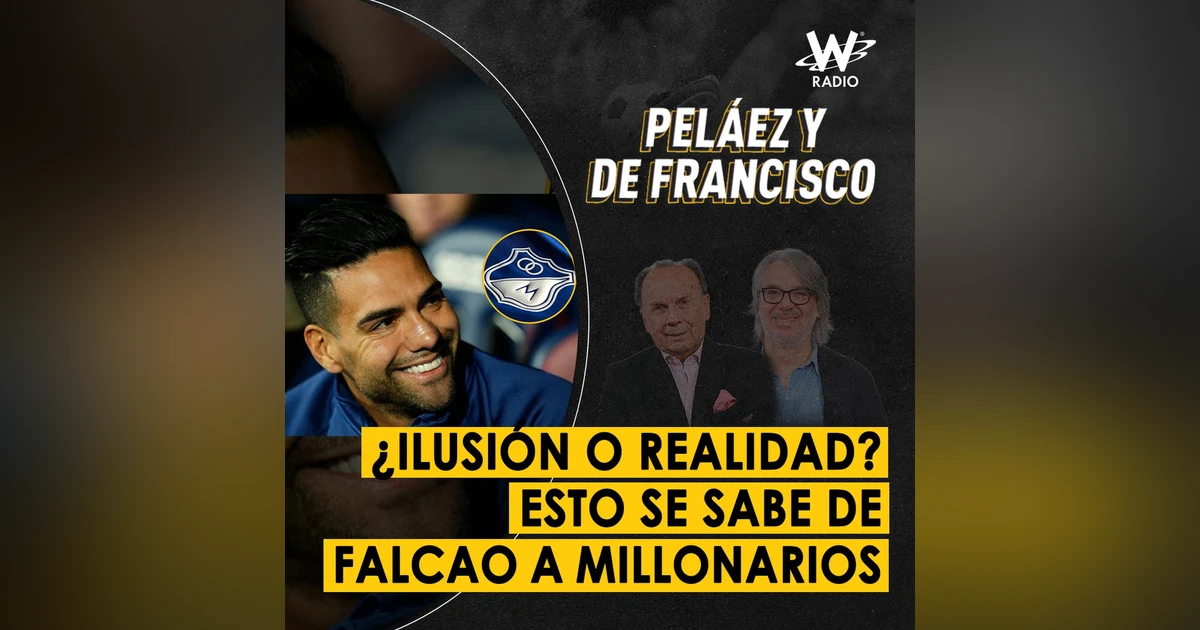 ¿Ilusión o realidad? Esto se sabe de Falcao a Millonarios