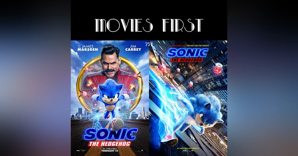 757: Sonic The Hedgehog (Action, Adventure, Family) (the @MoviesFirst review)