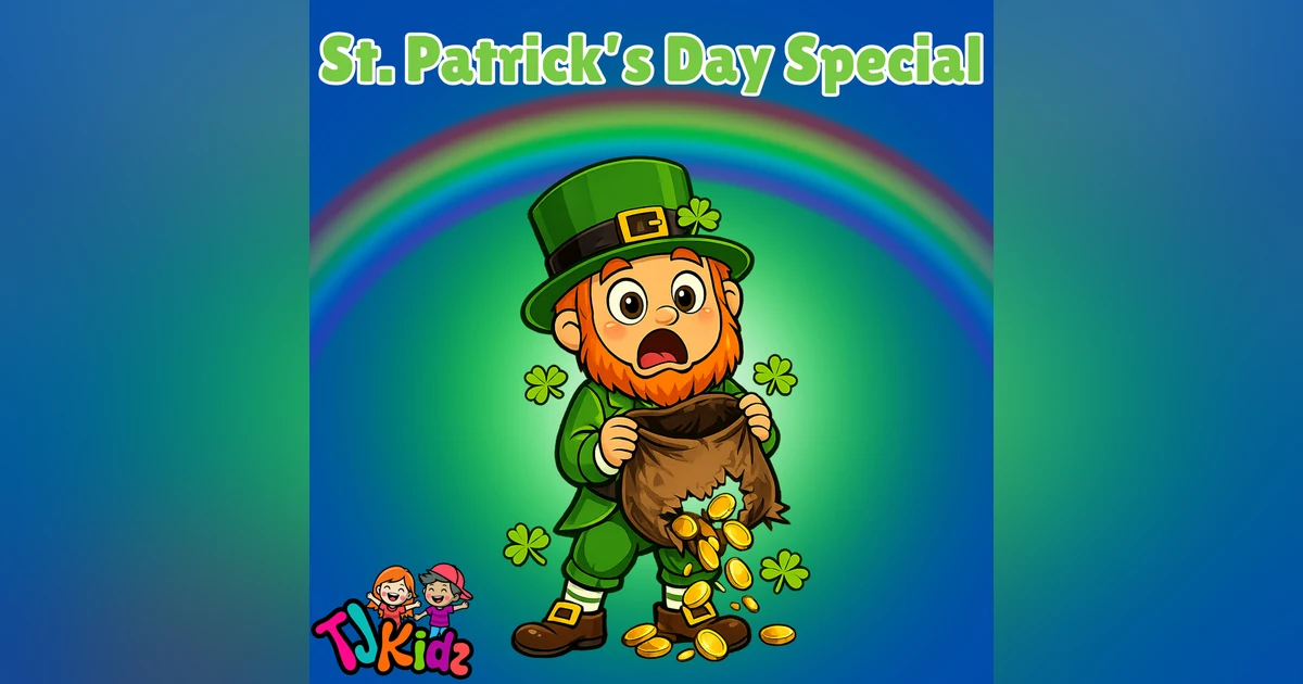 Lenny the Leprechaun Loses His Loot — St. Patrick’s Day Kids Bedtime Story
