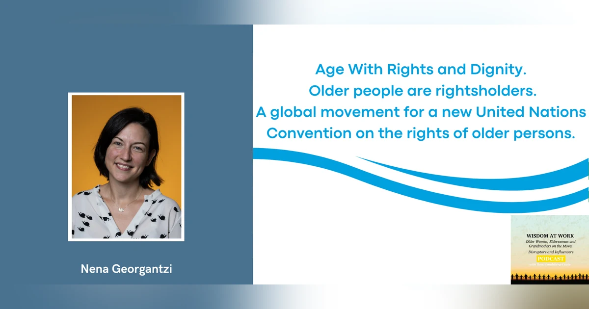 Nena Georgantzi: "Where change happens, is really on the ground... governments get involved in the Convention when they hear national actors, citizens...requesting it"