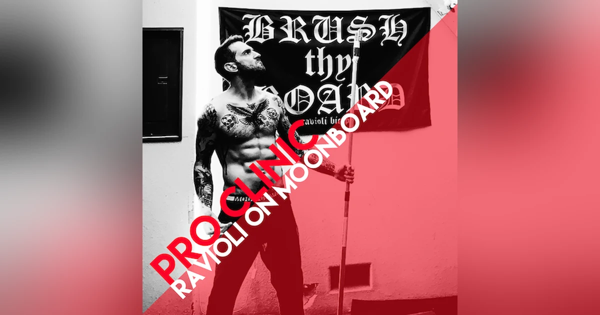 Pro Clinic: Moonboard with Ravioli Biceps (Free Preview)