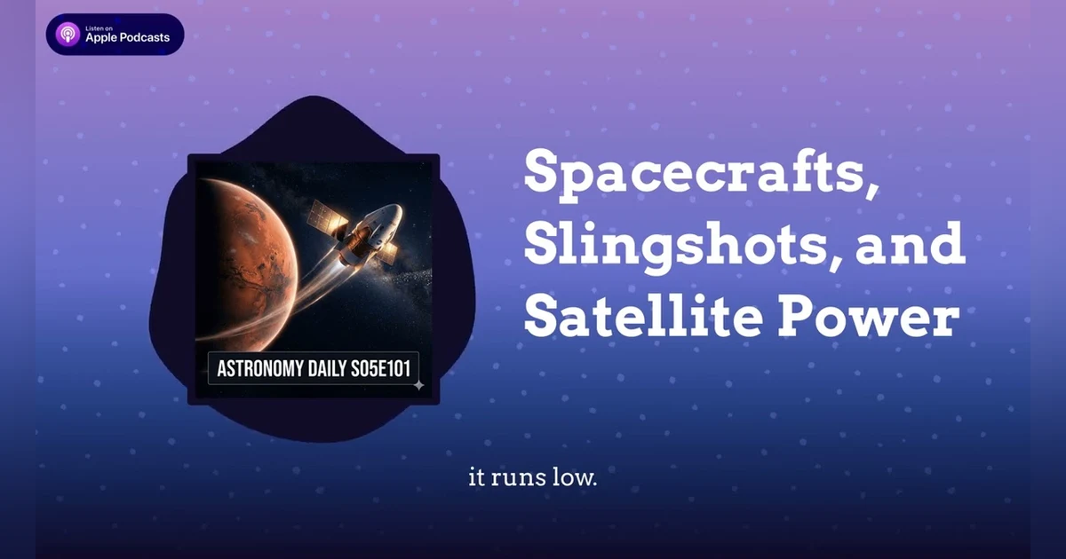 Spacecrafts, Slingshots, and Satellite Power