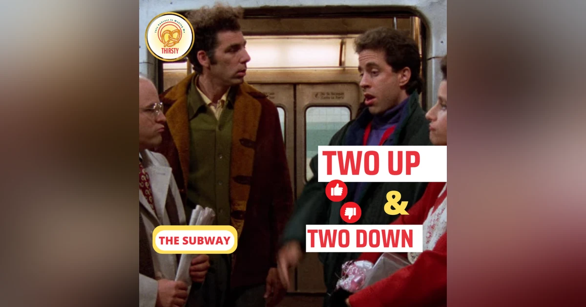 Seinfeld Podcast | Two Up and Two Down | The Subway