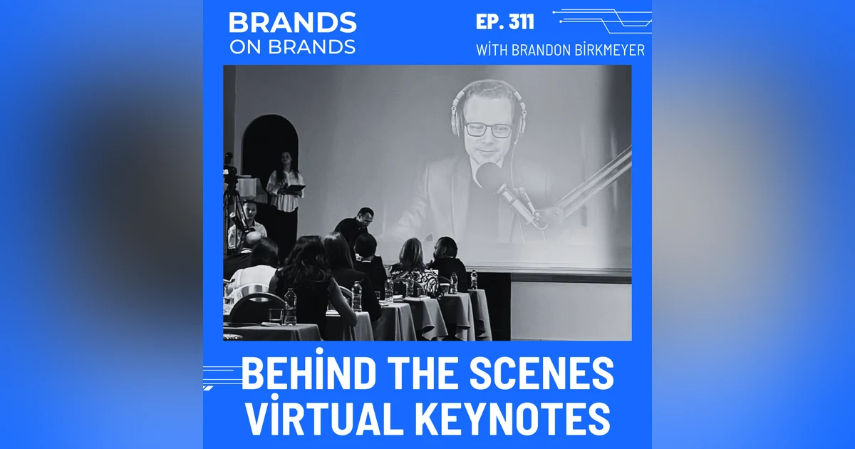 Behind The Scenes of Prerecording a Virtual Keynote Speech | Ep. 311