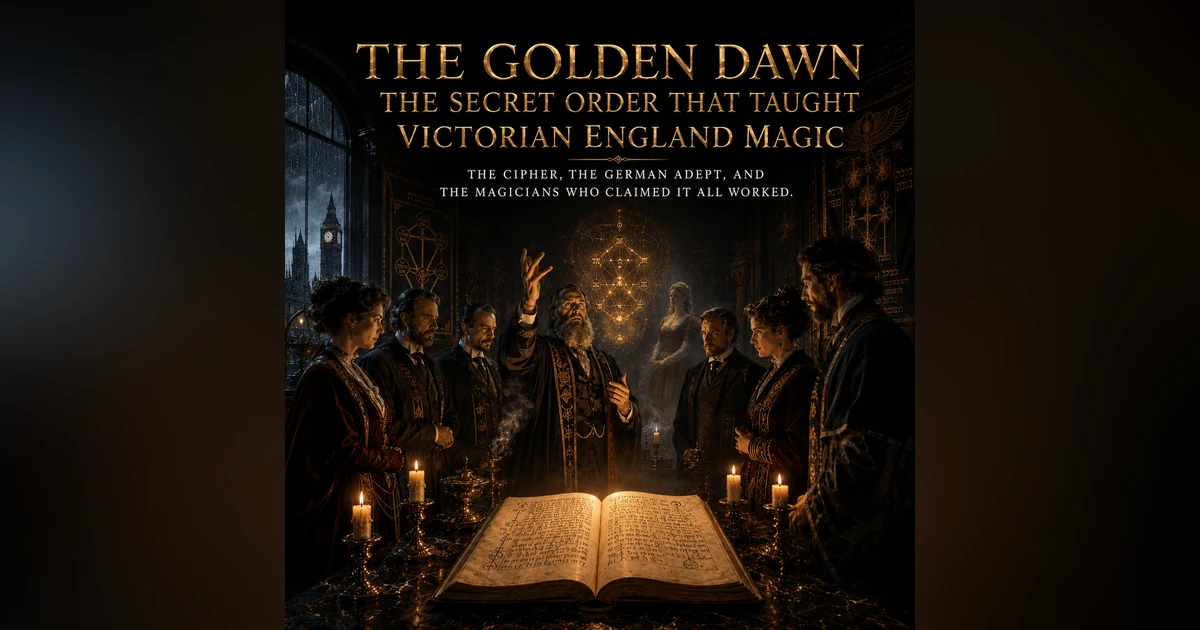 The Golden Dawn—Victorian Magic, Secret Chiefs and the Cipher Manuscripts