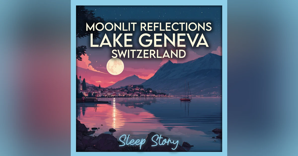 Moonlit Shores of Lake Geneva 🌙 | A Peaceful Bedtime Story for Deep Sleep